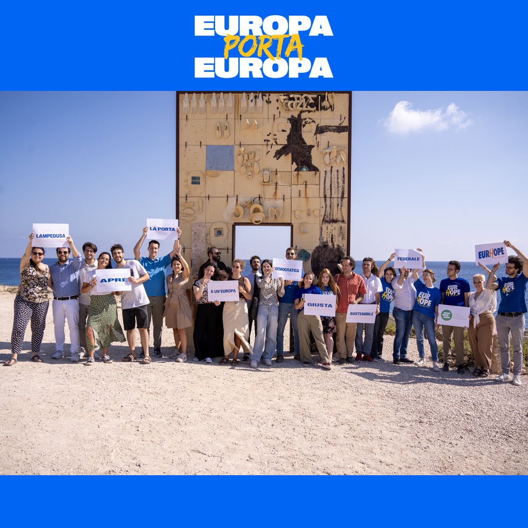 Lampedusa, 3 October 2023 - Europa porta Europa